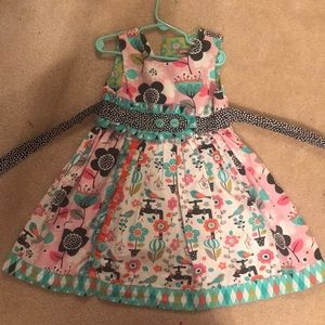 Jelly the Pug size 5 dress